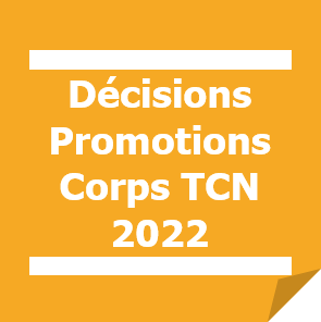 Promotions vers corps TCN